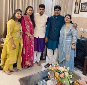 Karn Sharma Family